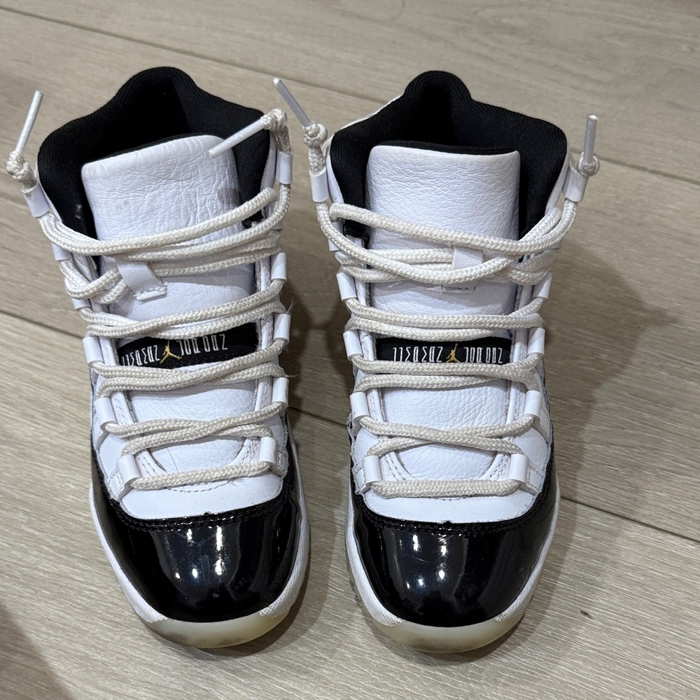 Kids Black and White Sneakers